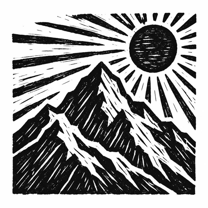 Linocut style preview